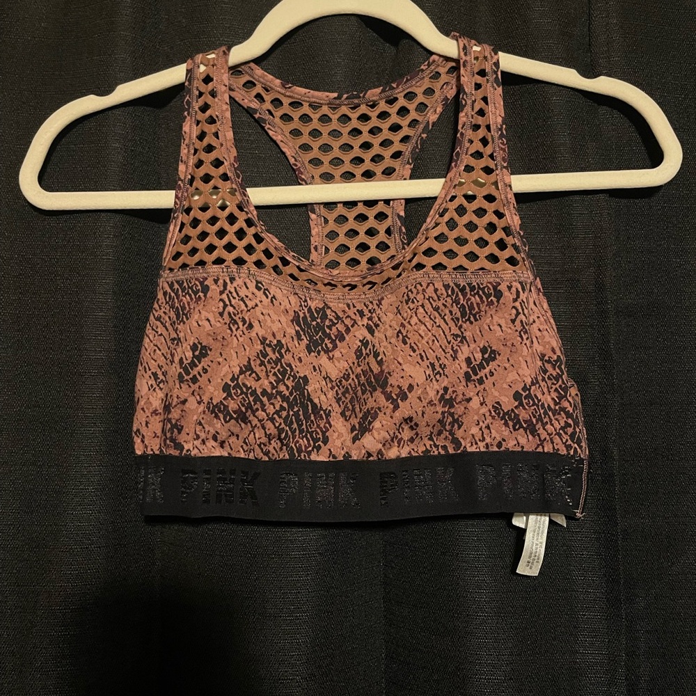 PINK Sports Bra, Size Medium